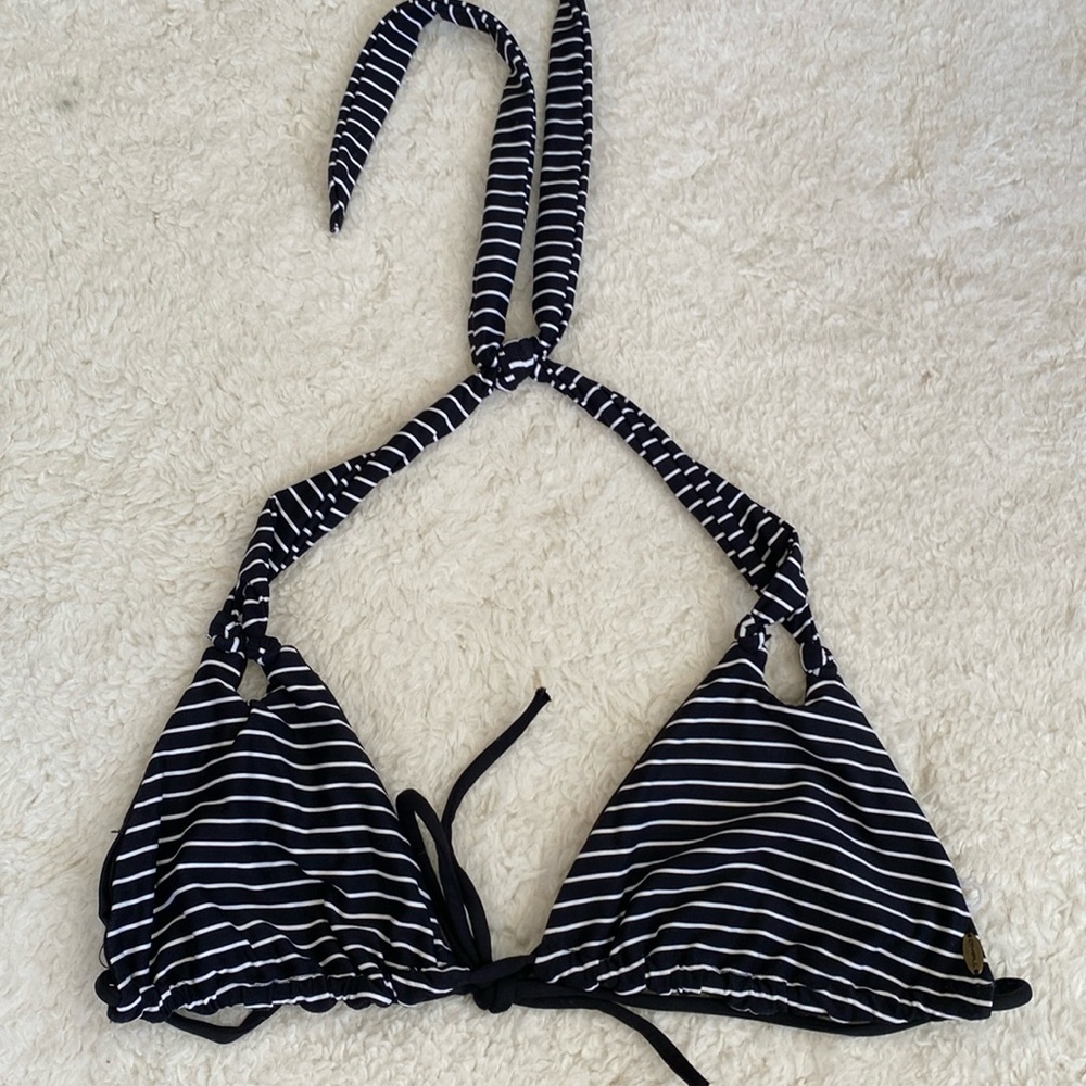 ❤️ Oneill Stripe Bikini Top and Bottom Size Small NWOT - Picture 3 of 13